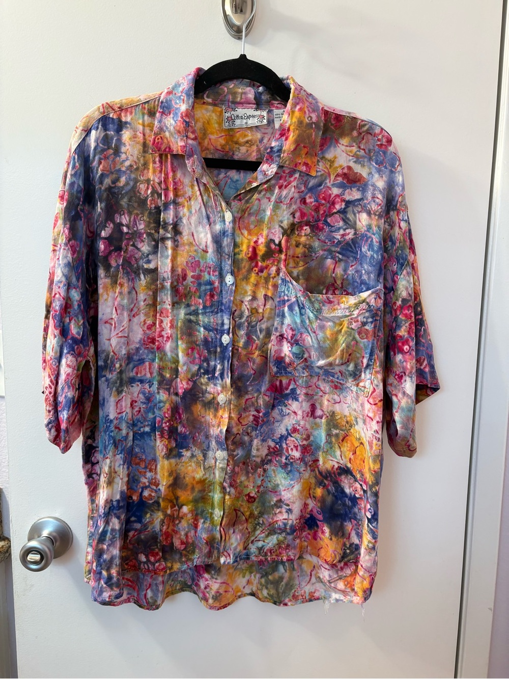 Cotton Express Large Preloved/EUC Top PTP 25/Length 29